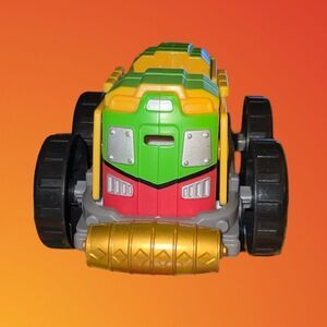 2015 TMNT Half Shell Heroes Mutations Transforming Shellraiser to Recycle Truck